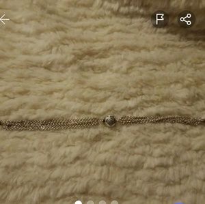 Pandora chain braclet with charm